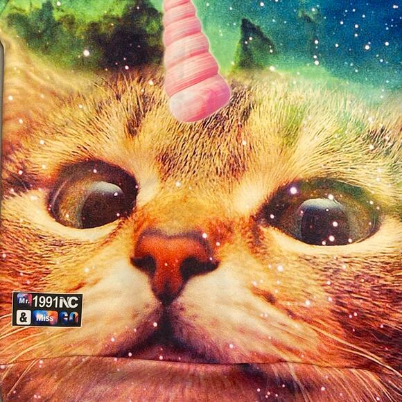 Unikitty Sweatshirt Womens L Unicorn Cat Whimsical Kidcore Whimsigoth Casual Fun - Picture 3 of 8
